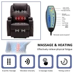 Faux Leather Lift Assist Power Recliner4 Faux Leather Lift Assist Power Recliner